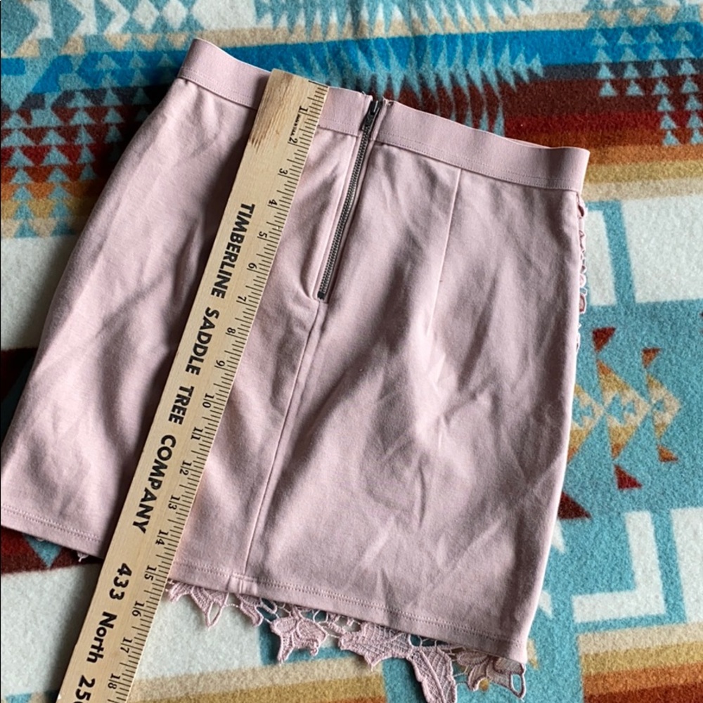 Pink Lace American Eagle Outfitters Skirt - Picture 3 of 5